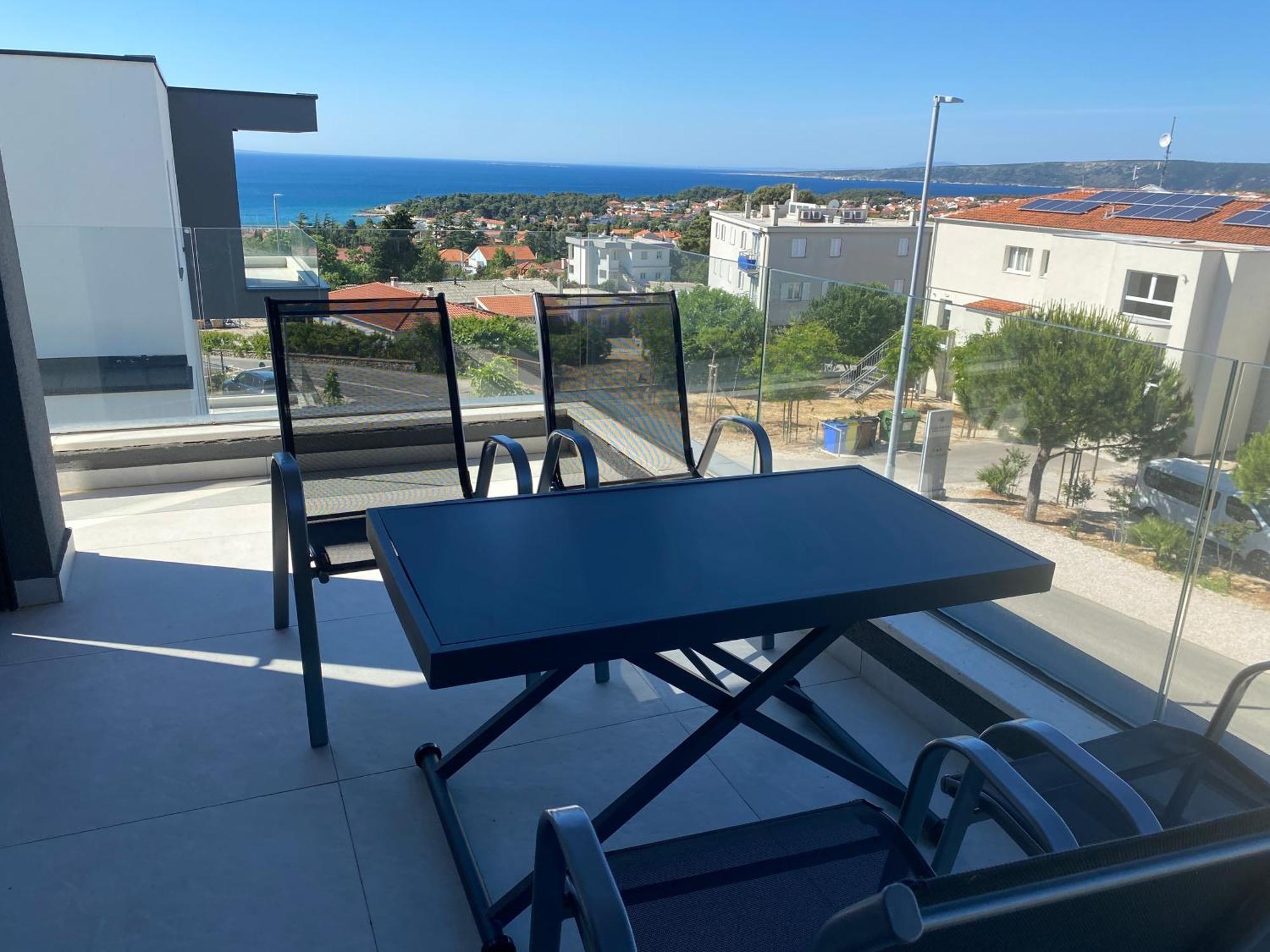4Star Seaview Penthouse Krk Leilighet Krk Town Eksteriør bilde